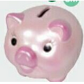 Piggy Specialty Banks (4.5"x3.8"x3.8")